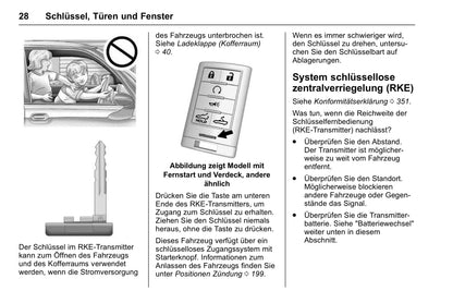 2017-2018 Chevrolet Corvette Owner's Manual | German