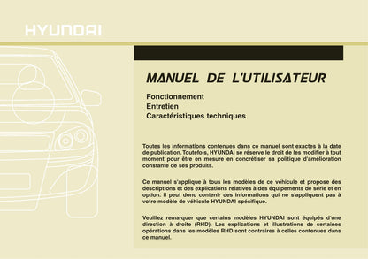 2014-2015 Hyundai i40 Owner's Manual | French