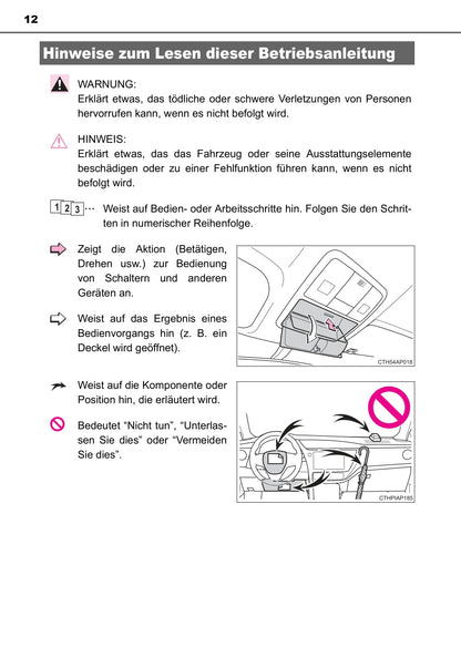 2012-2015 Toyota Auris Manuel du propriétaire | Allemand