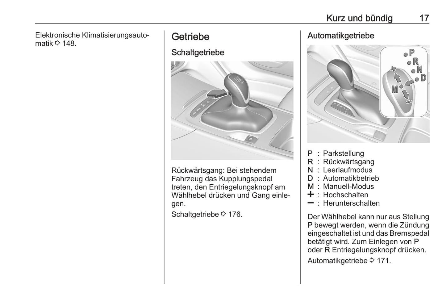 2020-2021 Opel Insignia/Insignia Grand Sport/Insignia Sports Tourer Owner's Manual | German