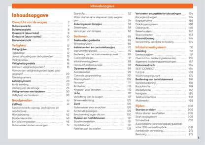 2021-2023 Seat Arona Owner's Manual | Dutch