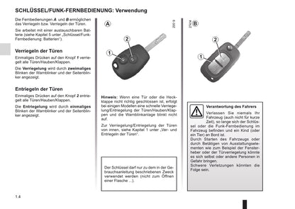 2010-2013 Renault Wind Manuel du propriétaire | Allemand