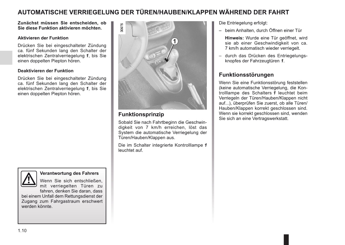 2012-2013 Renault Wind Owner's Manual | German