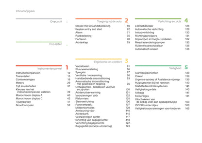 2015-2017 Citroën C4 Owner's Manual | Dutch