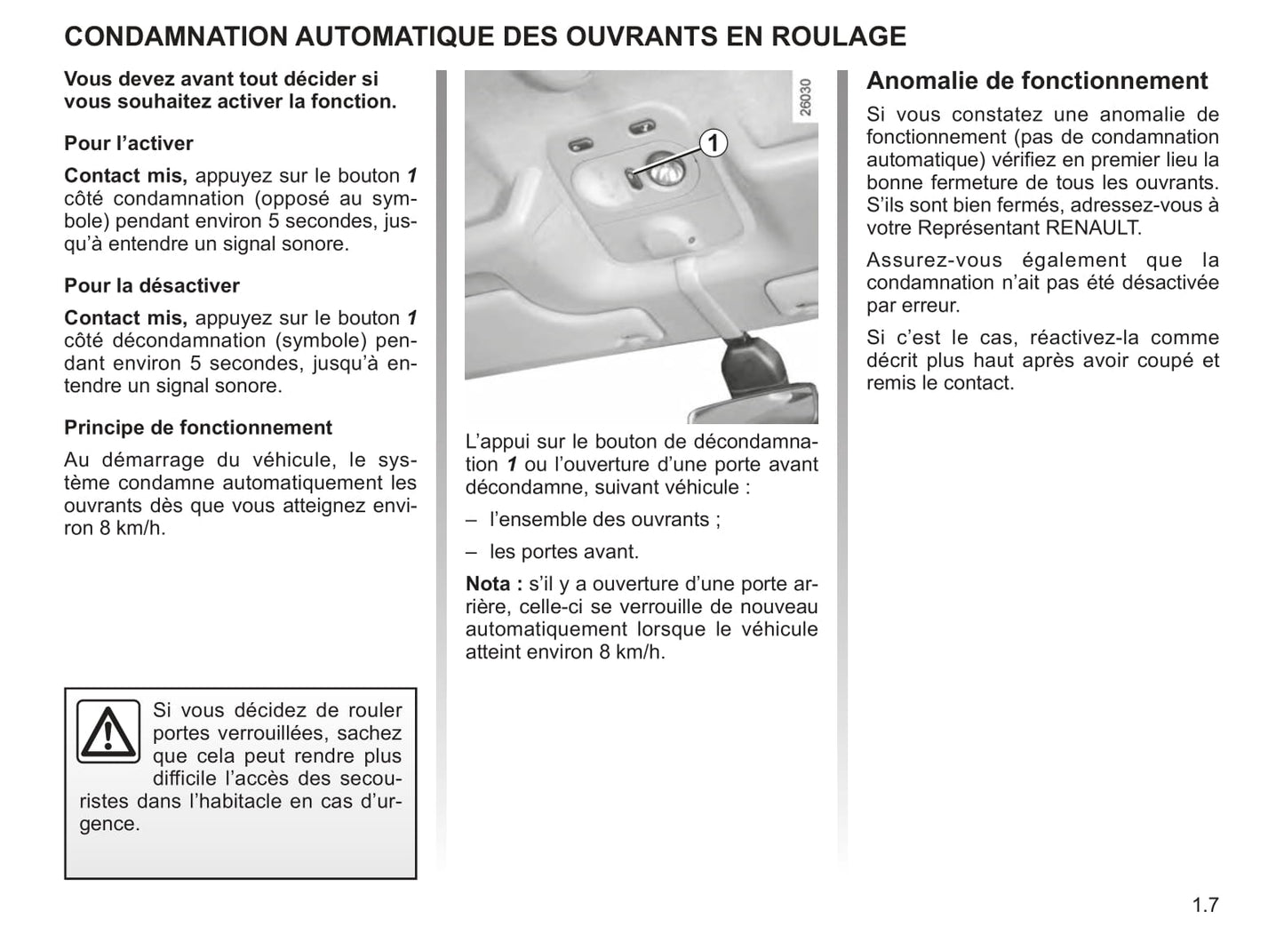 2007-2008 Renault Master Owner's Manual | French