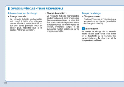 2016-2019 Hyundai Ioniq Manuel du propriétaire | Français