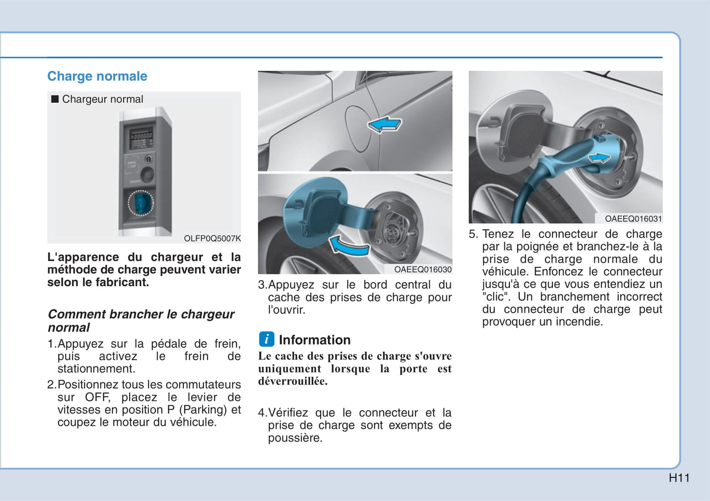 2018-2019 Hyundai Ioniq Hybrid Owner's Manual | French