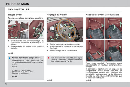 2013-2014 Peugeot 308 CC Owner's Manual | French