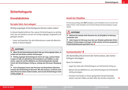 2008-2009 Seat Altea XL Owner's Manual | German