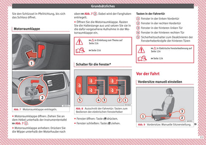 2017-2018 Seat Toledo Owner's Manual | German