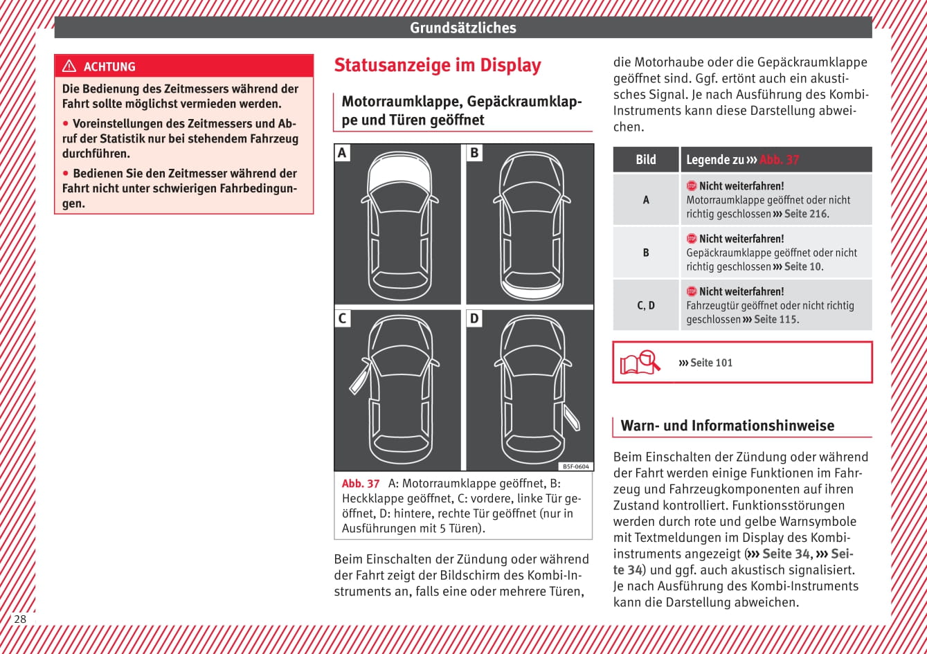 2017-2018 Seat Toledo Owner's Manual | German