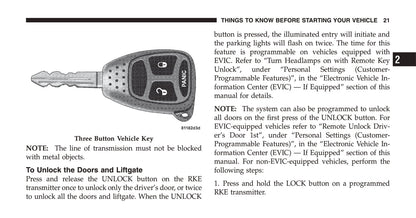 2006-2010 Chrysler PT Cruiser Manuel du propriétaire | Anglais