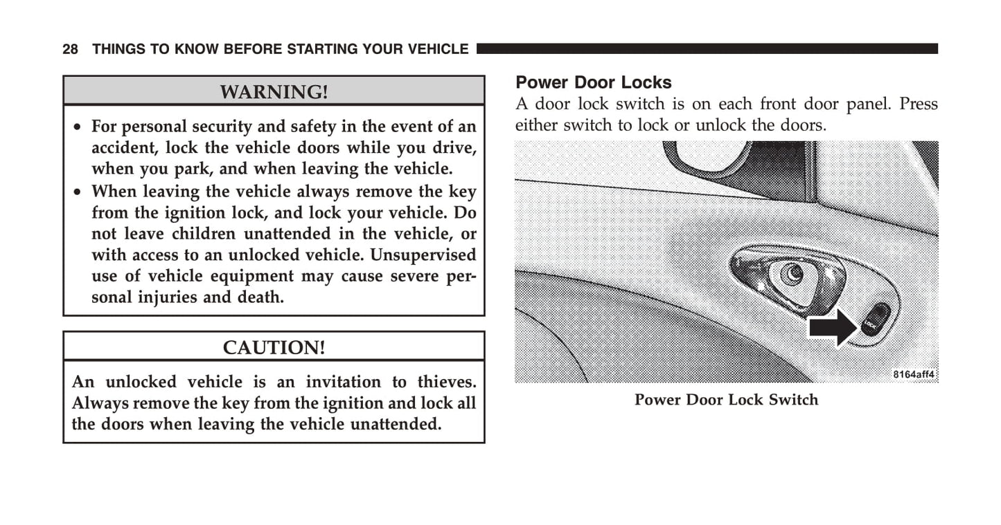 2006-2010 Chrysler PT Cruiser Manuel du propriétaire | Anglais