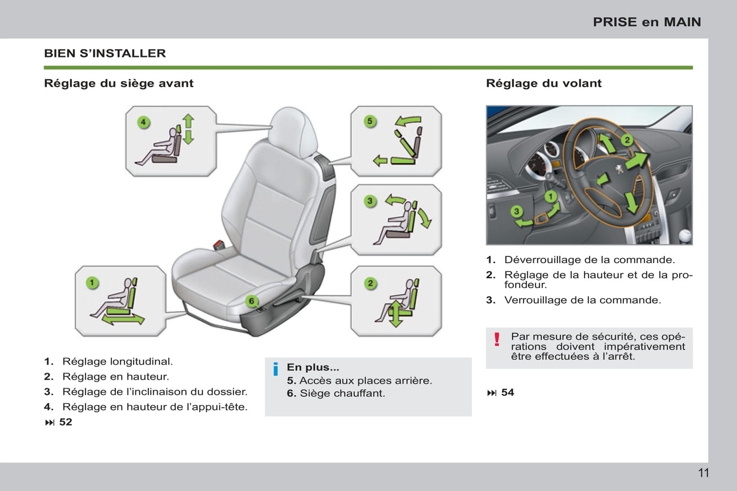 2011-2014 Peugeot 207 CC Owner's Manual | French