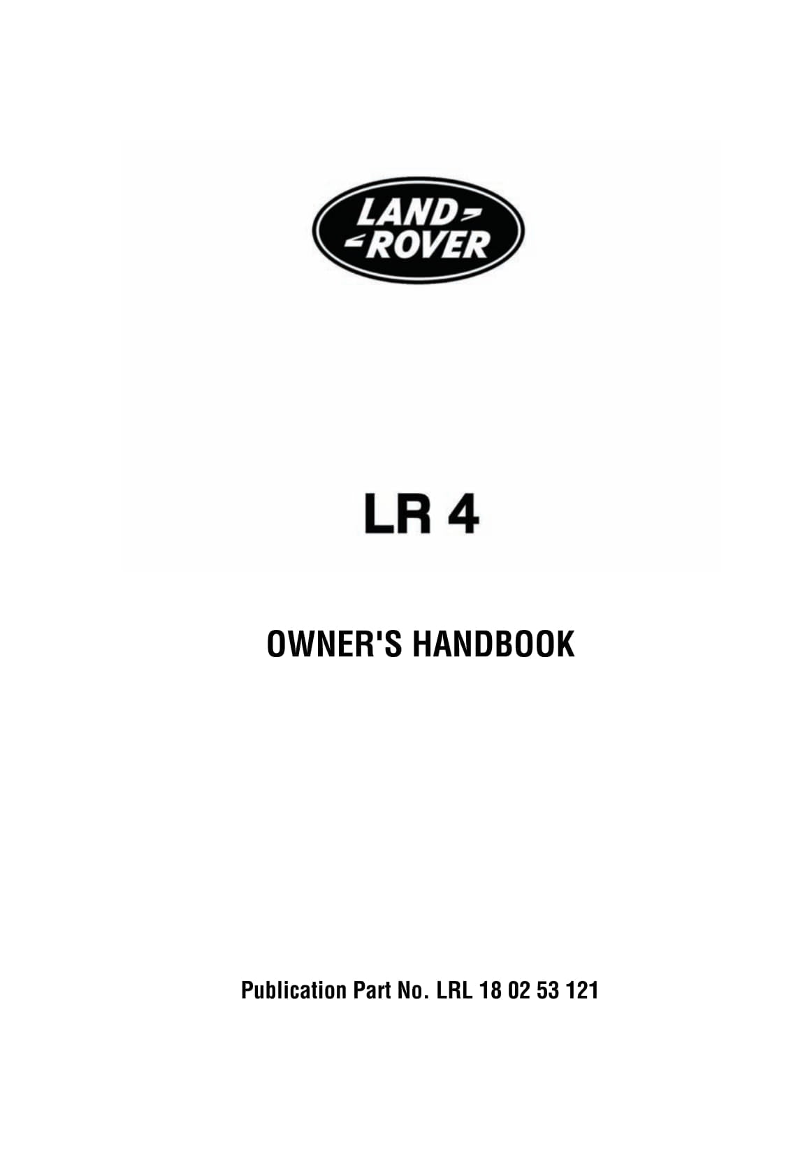 2012 Land Rover Discovery Owner's Manual | English