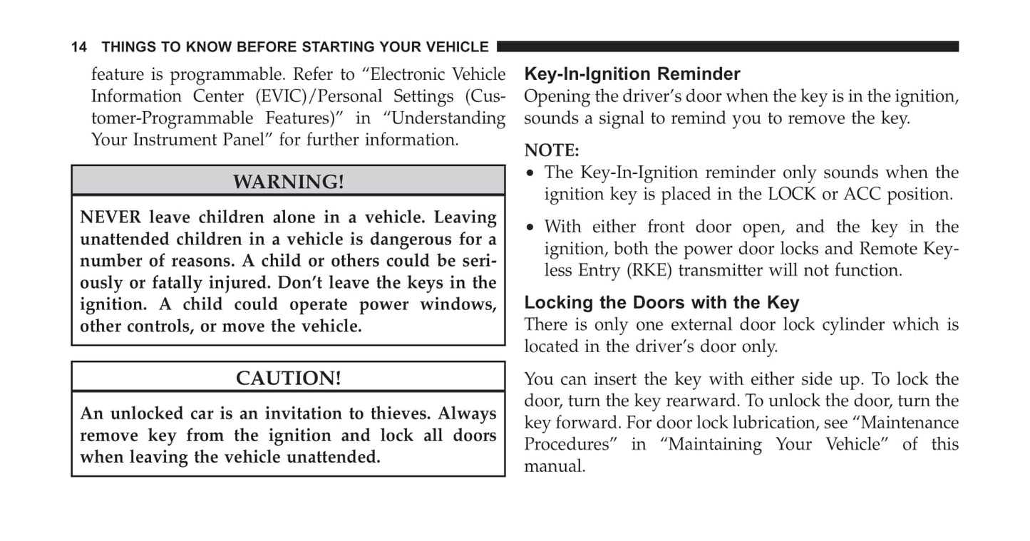 2007-2010 Chrysler Sebring Manuel du propriétaire | Anglais