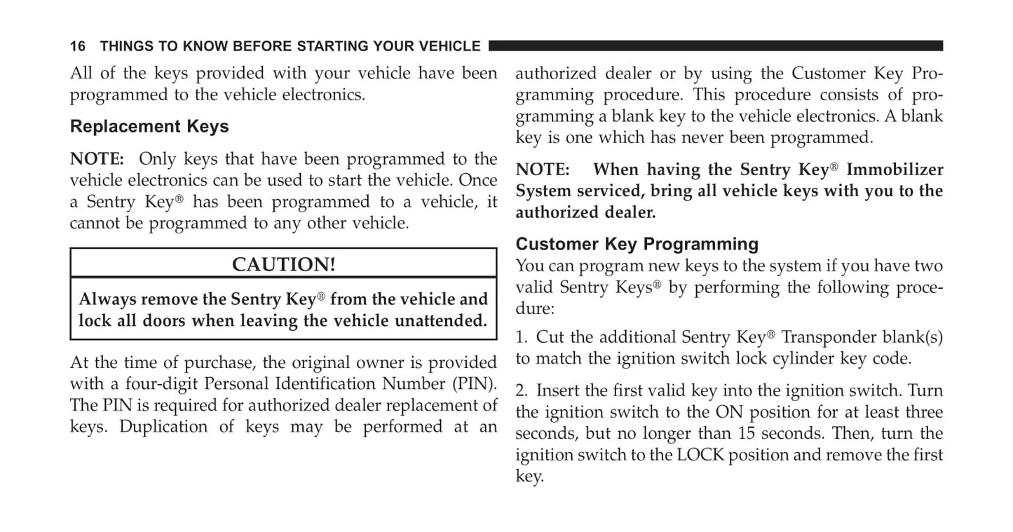 2007-2010 Chrysler Sebring Manuel du propriétaire | Anglais