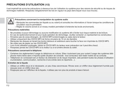 Renault Radio Classic Guide d'utilisation 2017