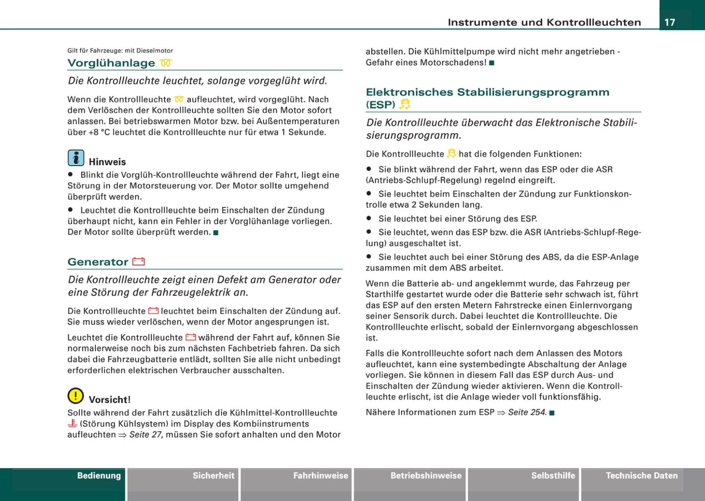 2006-2009 Audi Q7 Manuel du propriétaire | Allemand