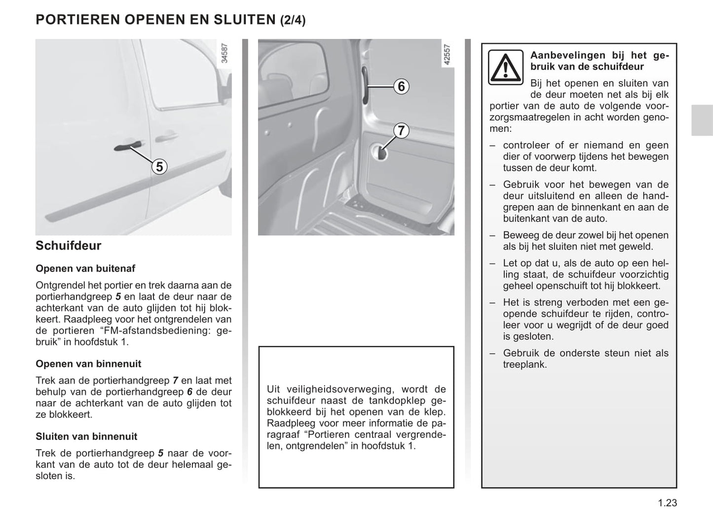 2013-2016 Renault Kangoo Manuel du propriétaire | Néerlandais