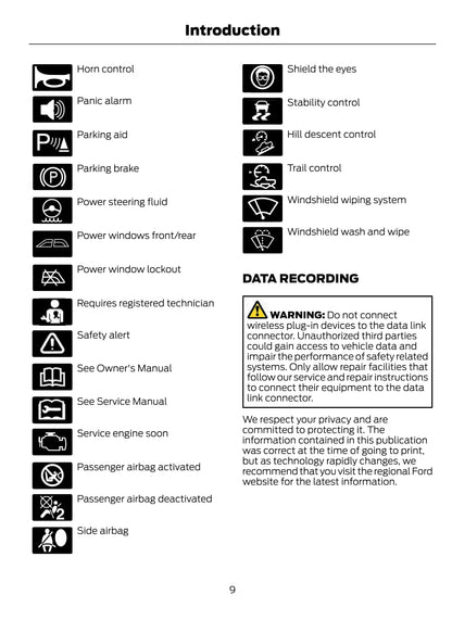 2020 Ford Fusion Owner's Manual | English