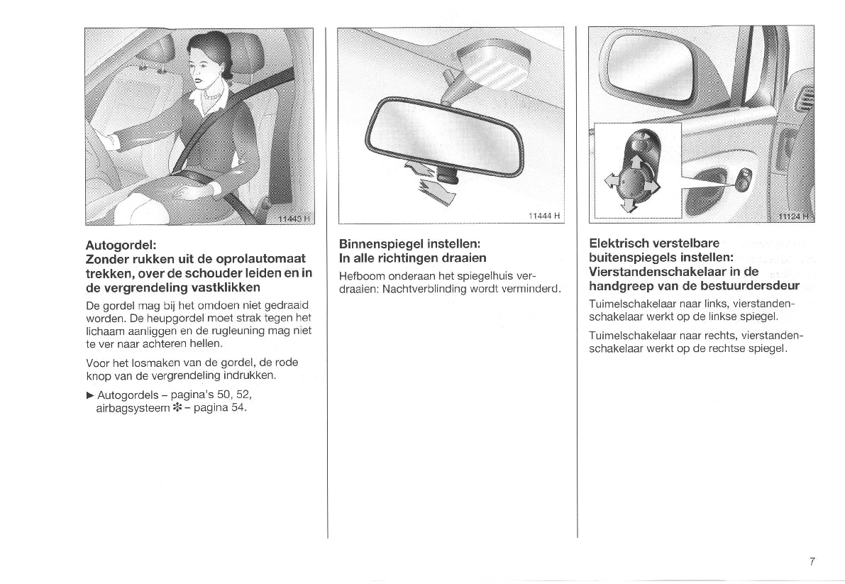 2003-2007 Opel Agila Owner's Manual | Dutch