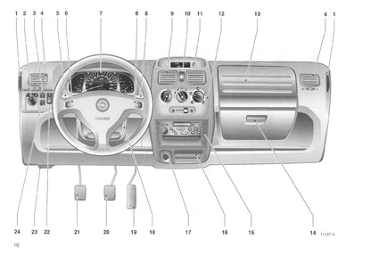 2003-2007 Opel Agila Owner's Manual | Dutch