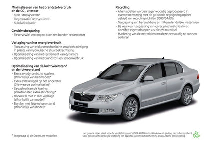 2012-2013 Skoda Superb Owner's Manual | Dutch