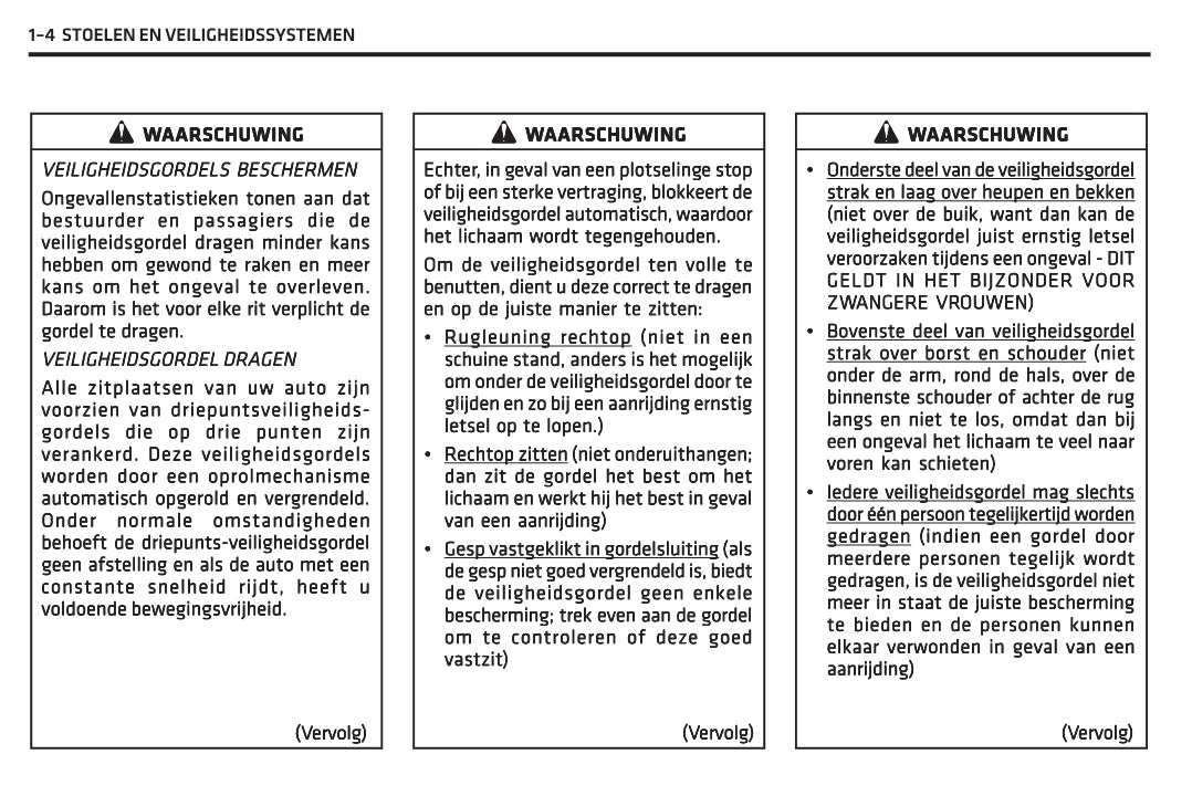 2011-2014 Chevrolet Captiva Owner's Manual | Dutch