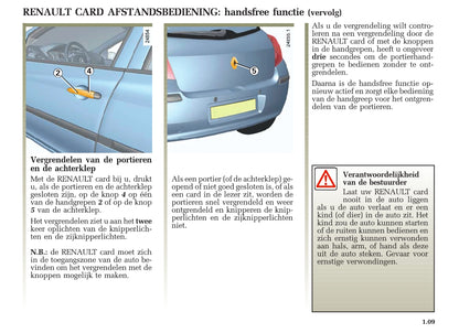 2005-2009 Renault Clio Manuel du propriétaire | Néerlandais