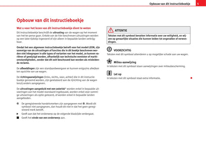 2009-2013 Seat Leon Owner's Manual | Dutch