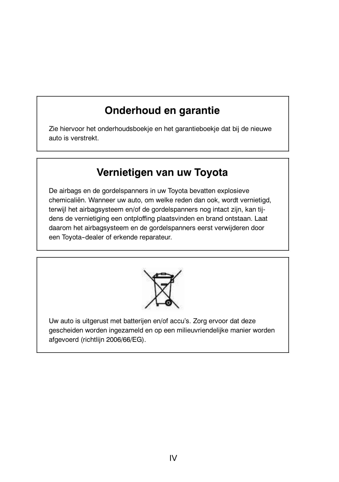 2000-2013 Toyota Dyna Manuel du propriétaire | Néerlandais