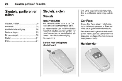 2012 Opel Astra Owner's Manual | Dutch