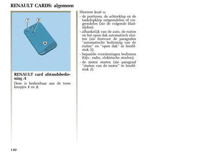 2005-2006 Renault Laguna Owner's Manual | Dutch