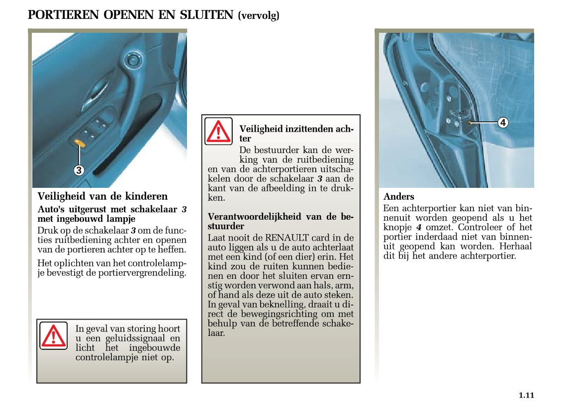 2005-2007 Renault Laguna Manuel du propriétaire | Néerlandais