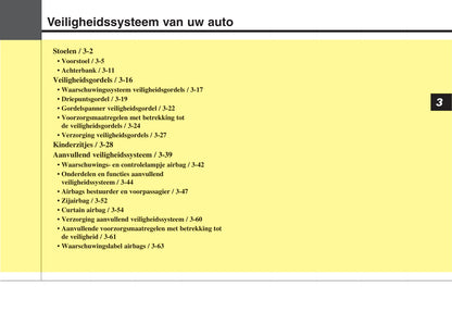 2012-2015 Hyundai i30 Manuel du propriétaire | Néerlandais