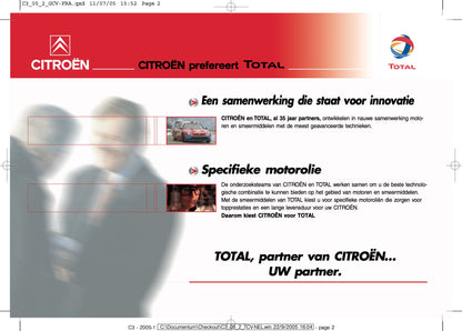 2005-2009 Citroën C3 Manuel du propriétaire | Néerlandais