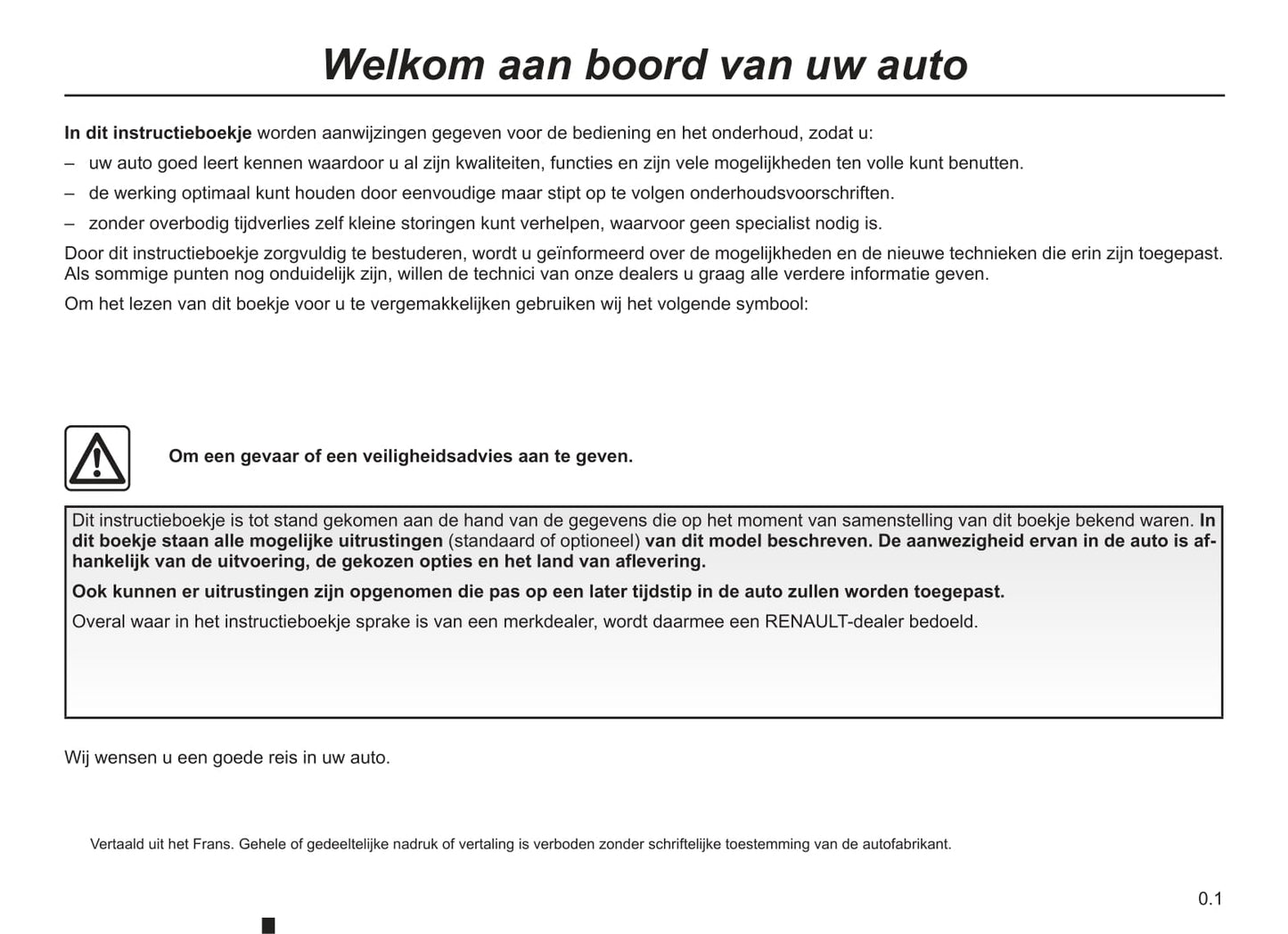 2009-2014 Renault Scenic Manuel du propriétaire | Néerlandais