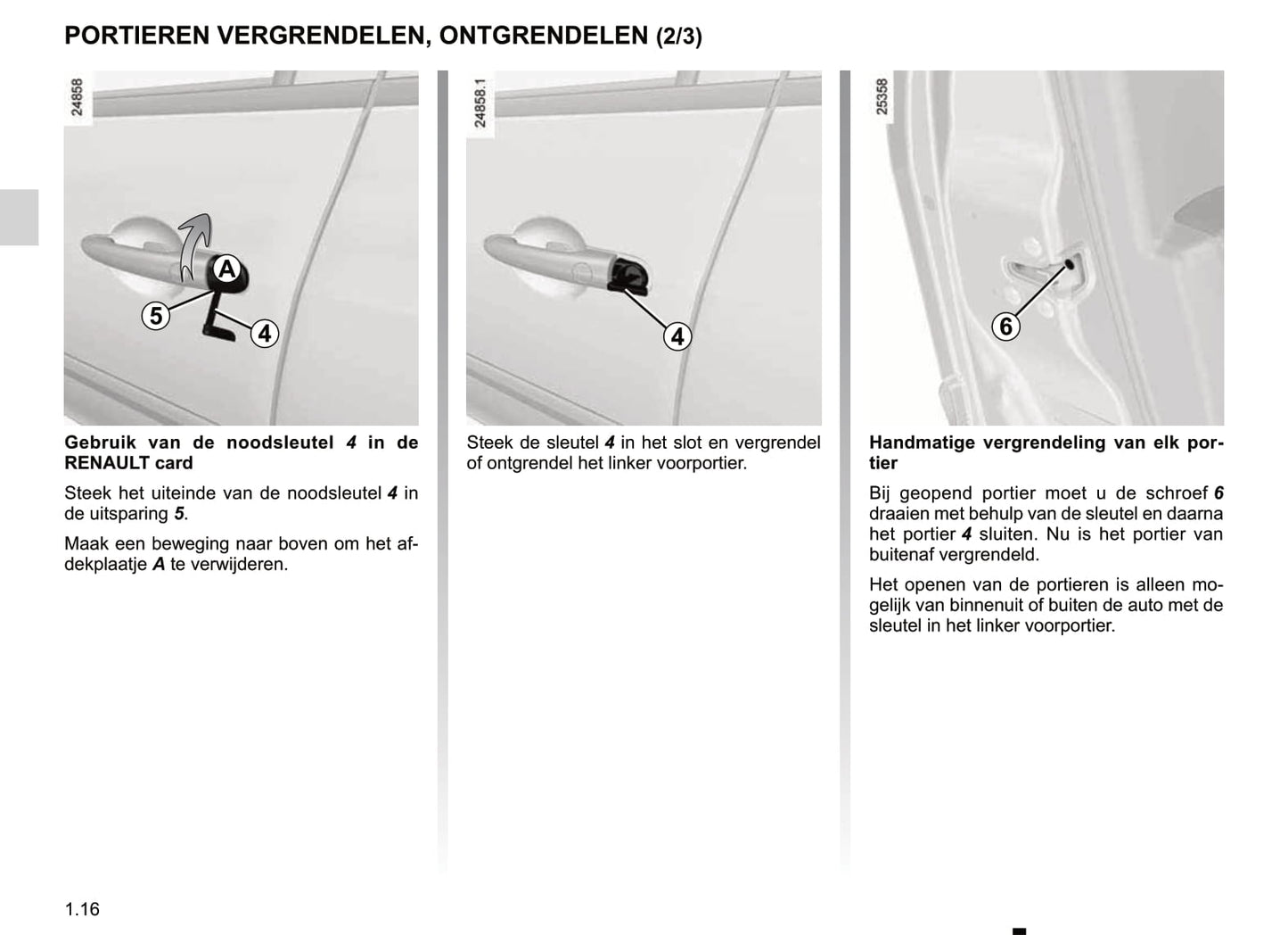 2012 Renault Clio Owner's Manual | Dutch