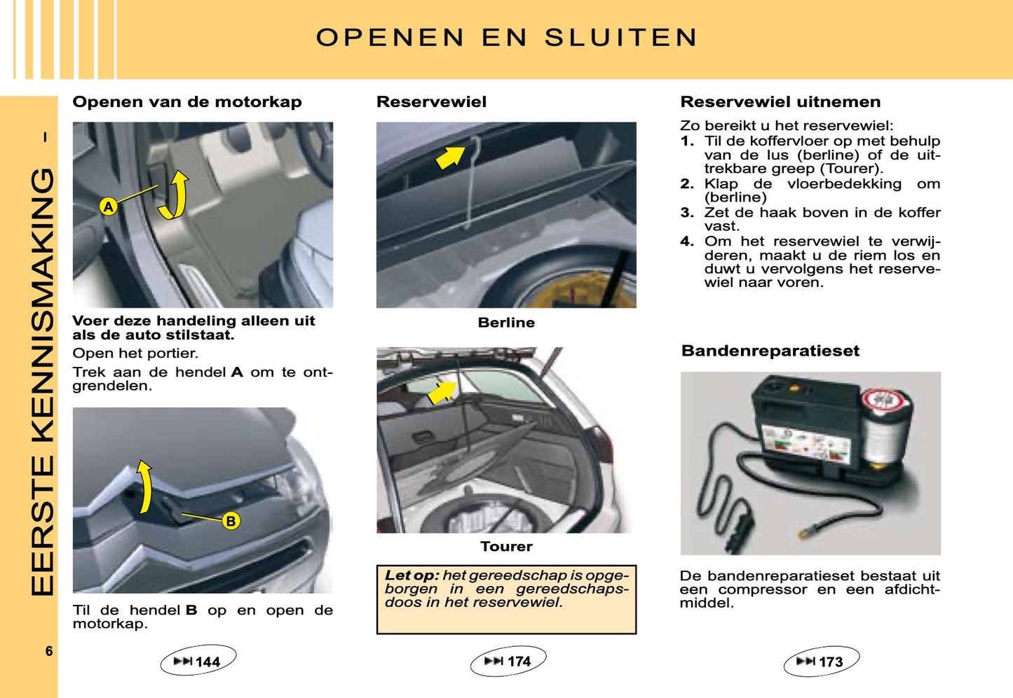 2008 Citroën C5 Owner's Manual | Dutch