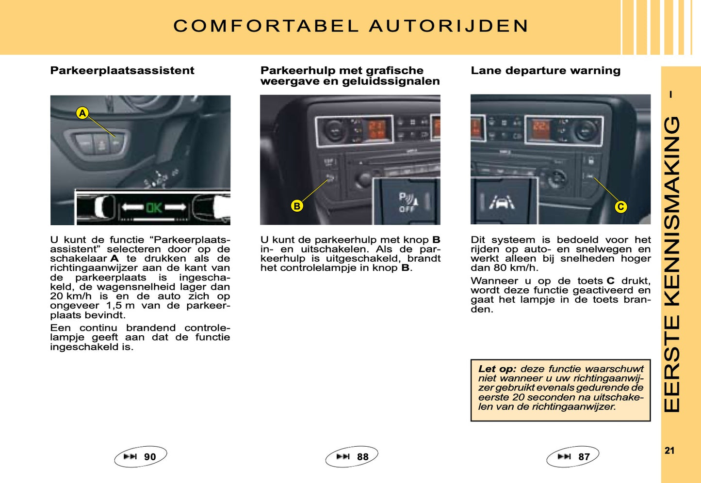 2008 Citroën C5 Owner's Manual | Dutch