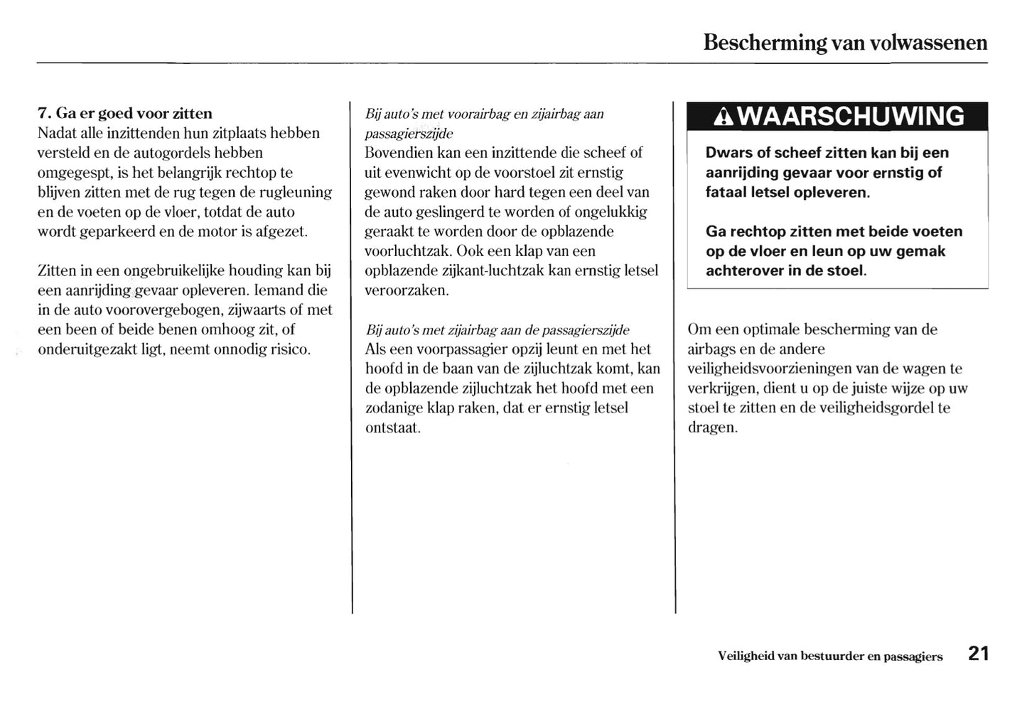 2005-2006 Honda Jazz Owner's Manual | Dutch