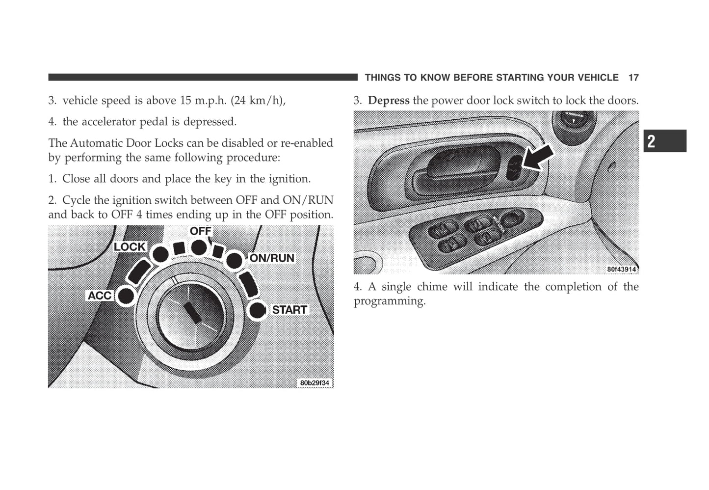 1998-2004 Chrysler 300M Owner's Manual | English