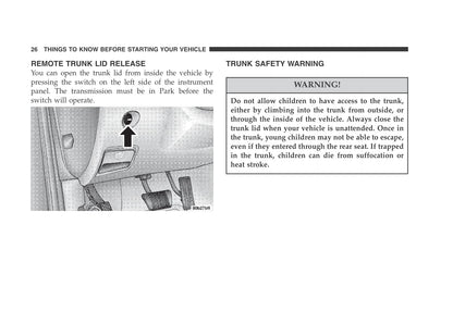 1998-2004 Chrysler 300M Owner's Manual | English