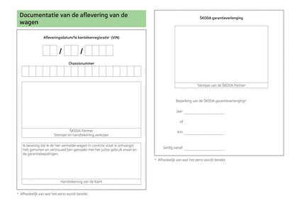 2013-2014 Skoda Octavia Owner's Manual | Dutch