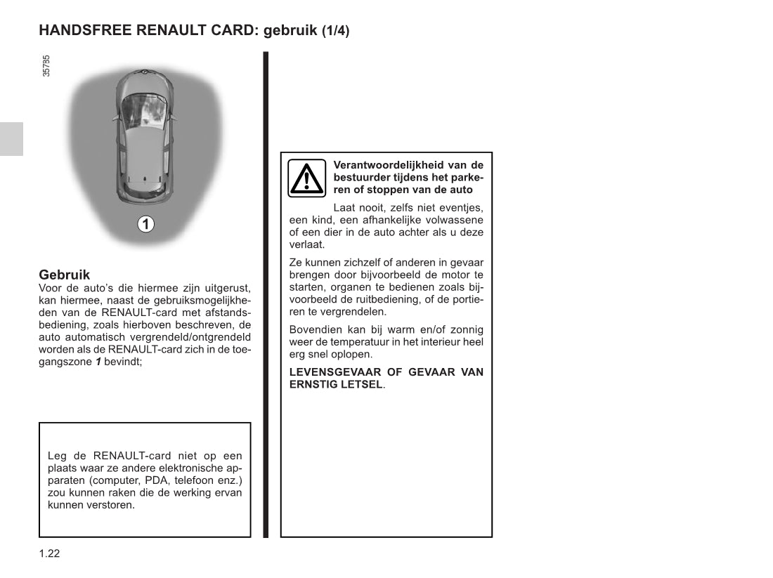 2013-2016 Renault Zoe Manuel du propriétaire | Néerlandais