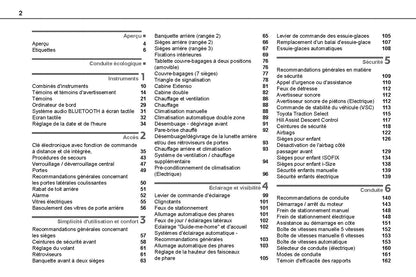 2021-2024 Toyota Proace City/Proace City Van/Proace City Verso Owner's Manual | French