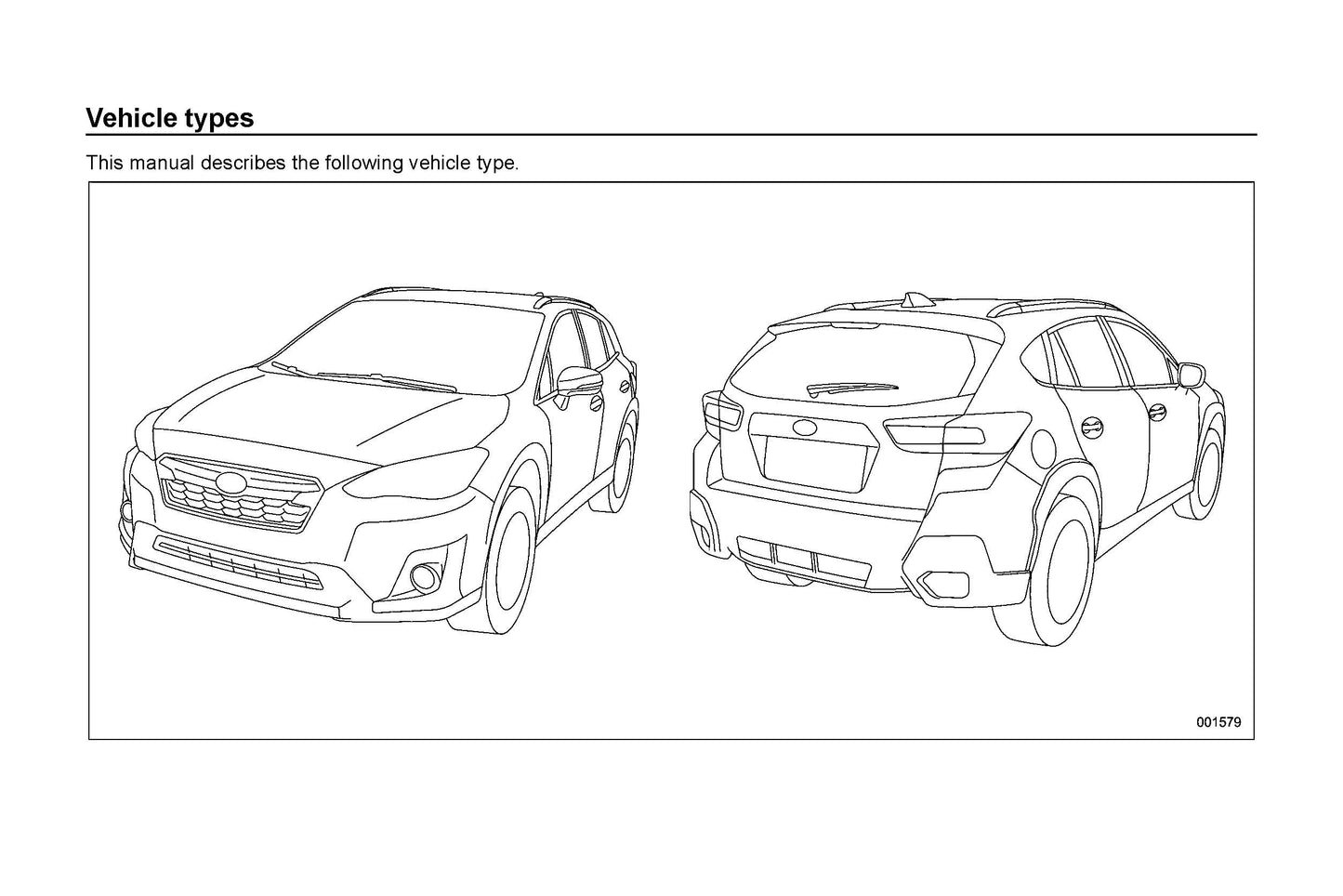 2020 Subaru Crosstrek Manuel du propriétaire | Anglais