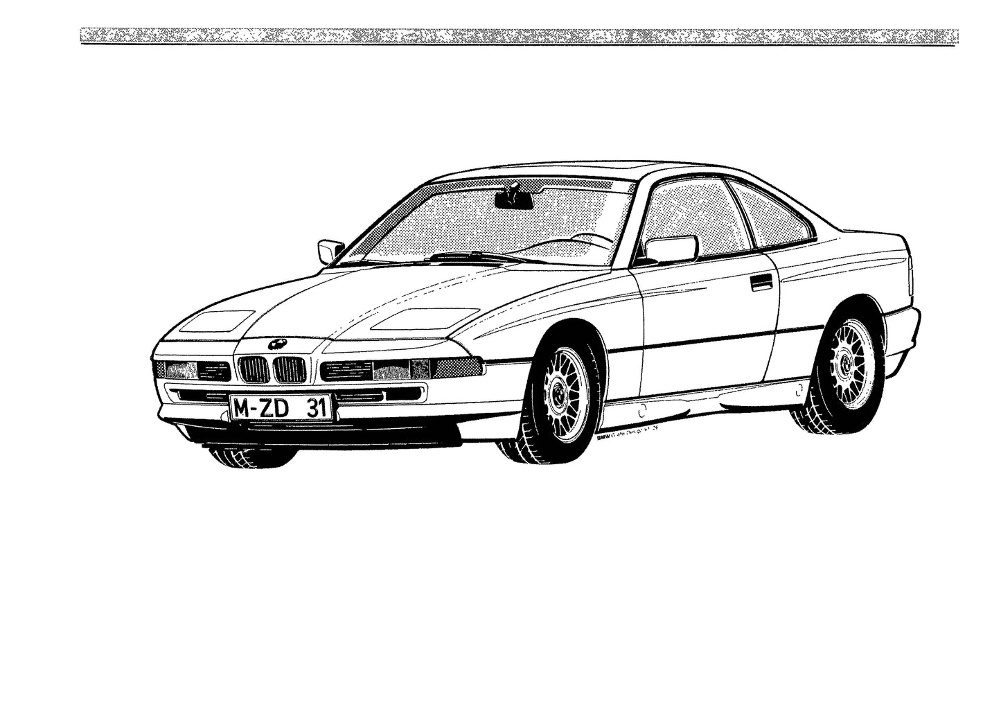 1993 BMW 8 Series Owner's Manual | English