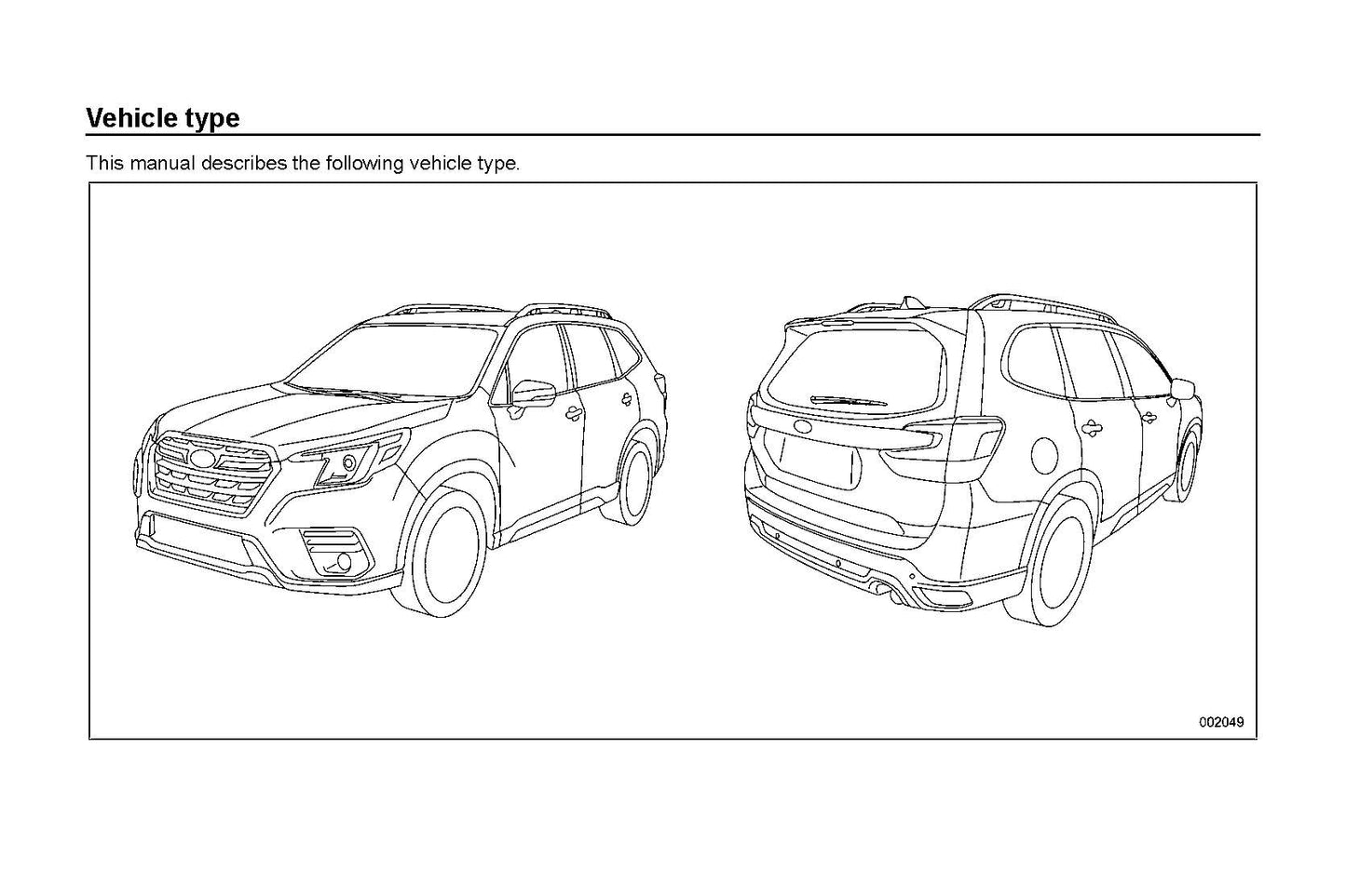 2022 Subaru Forester Owner's Manual | English